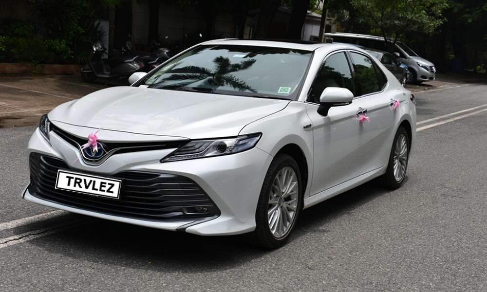 Rent Toyota Camry Hybrid in Delhi